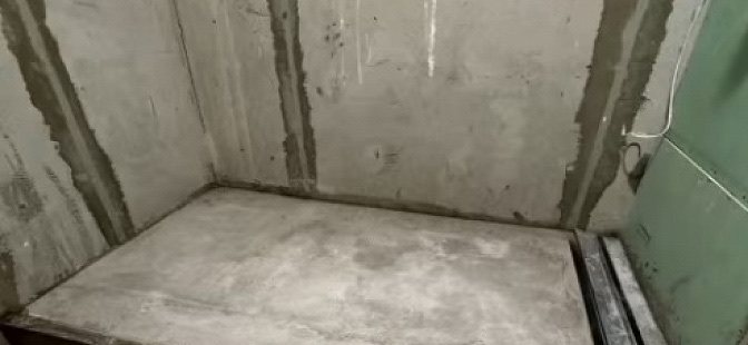 Контроль геометрии и армирование — Стяжка пола в Магнитогорске